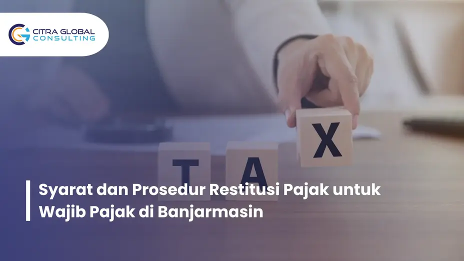 syarat restitusi pajak Banjarmasin