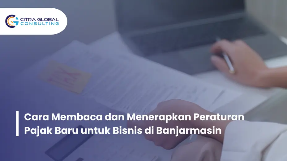 menerapkan peraturan pajak baru Banjarmasin