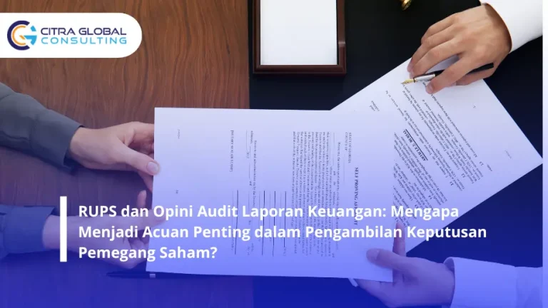 RUPS dan Opini Audit Laporan Keuangan
